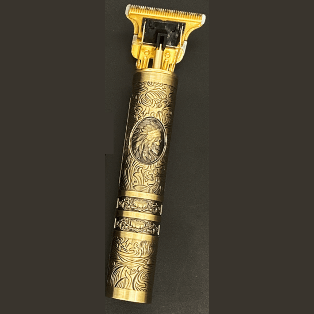 SKULLTRIM – Vintage beard trimmer with battery and precise cut for beard and hair | Ka-mostore