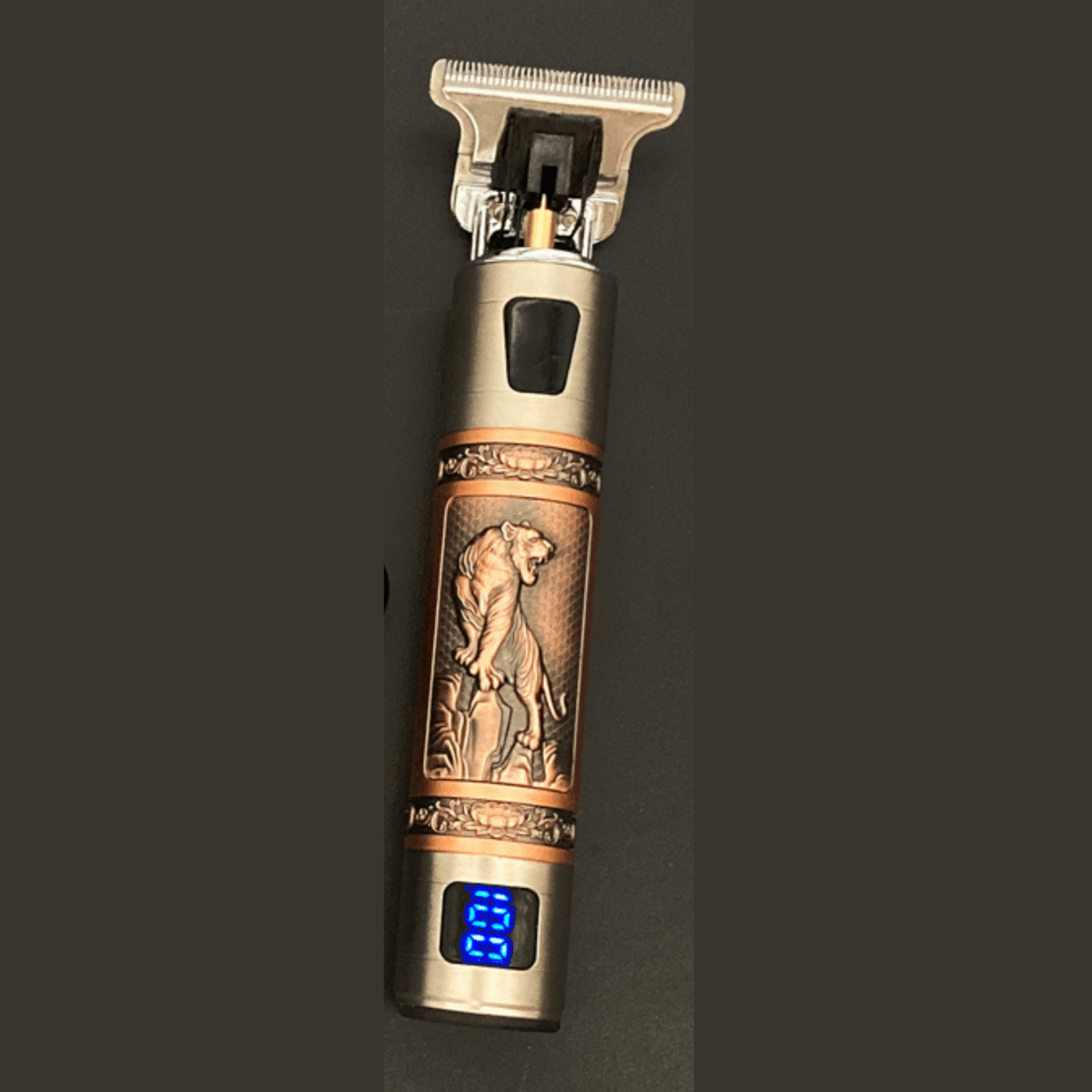 SKULLTRIM – Vintage beard trimmer with battery and precise cut for beard and hair | Ka-mostore