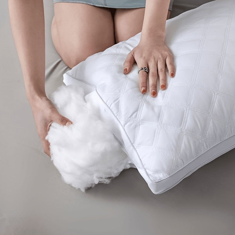 Sleep Comfort Set - 2 Hypoallergenic 3D Pillows for Hotel Quality Sleep | Ka-mostore