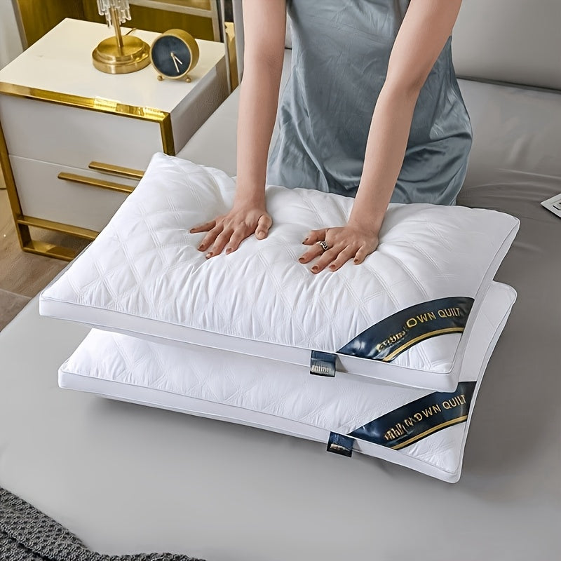 Sleep Comfort Set - 2 Hypoallergenic 3D Pillows for Hotel Quality Sleep | Ka-mostore