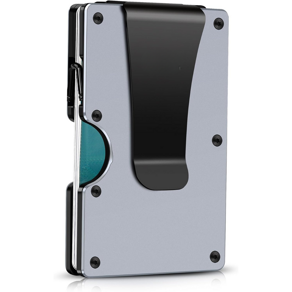 Slim RFID-Blocking Wallet made of Carbon Fibre with Money Clip - CarbonVault | Ka-mostore