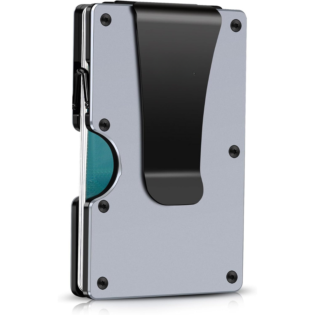 Slim RFID-Blocking Wallet made of Carbon Fibre with Money Clip - CarbonVault | Ka-mostore