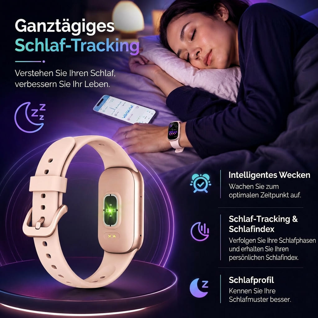 Smartwatch Armbandia con funzione telefono — Chiamate, monitoraggio dell’attività fisica, protezione IP68