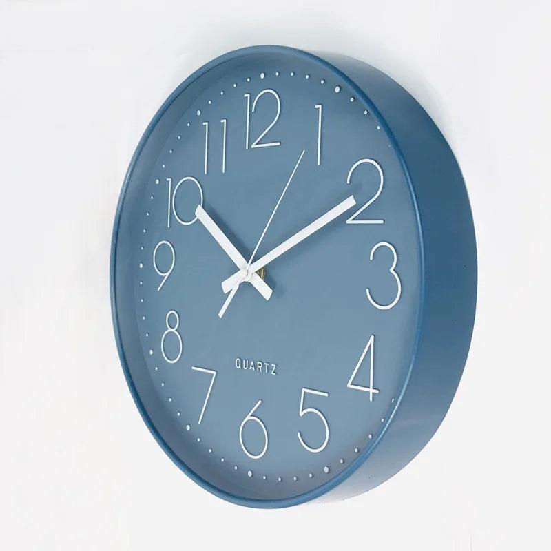 SMOOTHTIME – 12-inch silent, non-ticking wall clock for modern decor | Ka-mostore