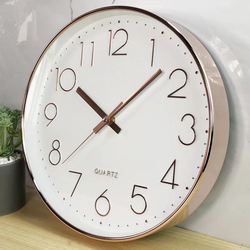 SMOOTHTIME – 12-inch silent, non-ticking wall clock for modern decor | Ka-mostore