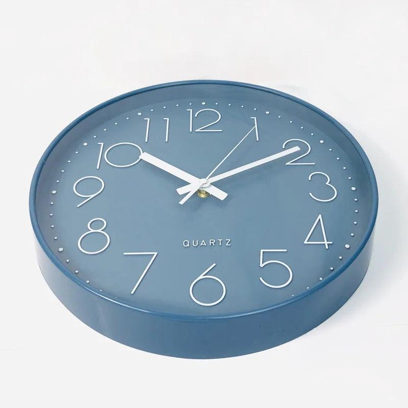 SMOOTHTIME – 12-inch silent, non-ticking wall clock for modern decor | Ka-mostore