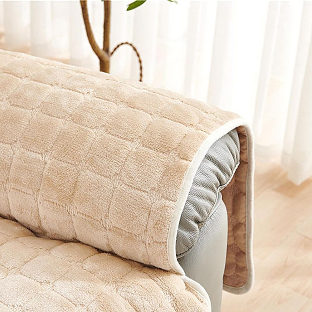 Textured Grid Recliner Protector | Ka-mostore