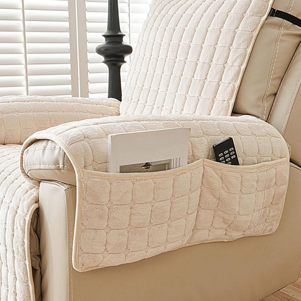 Textured Grid Recliner Protector | Ka-mostore