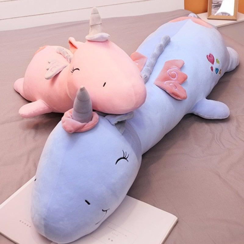Soft Plush Unicorn Toy with Lighting Function – Ideal Gift for Children, Safe and Velvety Material | Ka-mostore