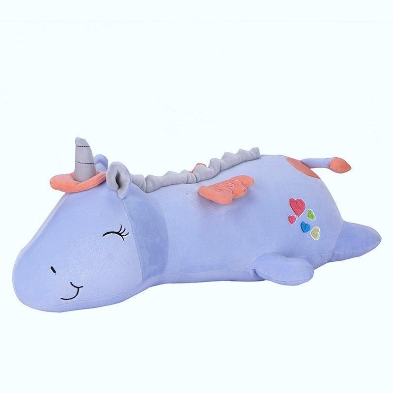 Soft Plush Unicorn Toy with Lighting Function – Ideal Gift for Children, Safe and Velvety Material | Ka-mostore