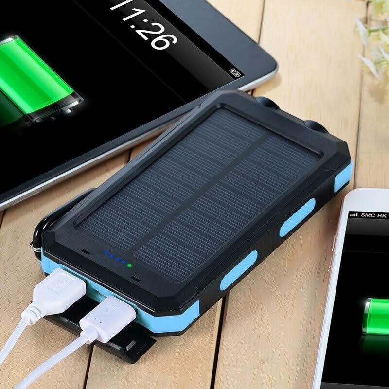 SOLARFORCE Power Bank – Waterproof Solar Power Bank with 20000mAh for Outdoor Adventures | Ka-mostore