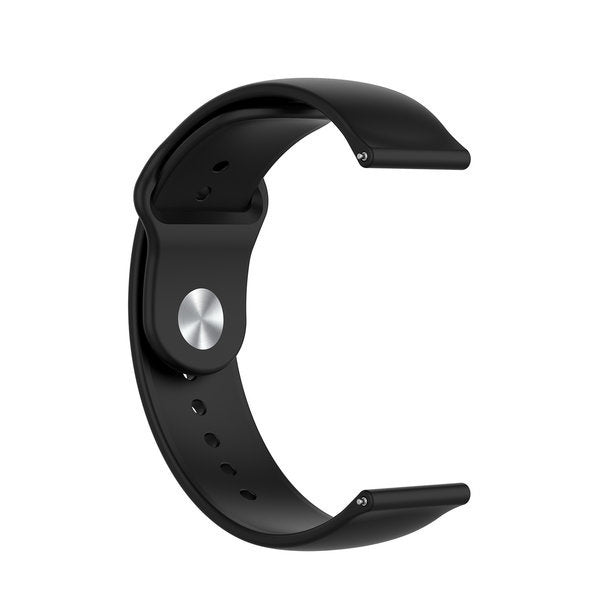 Polar Vantage M Sportarmband — svart silikon, lätt och flexibelt