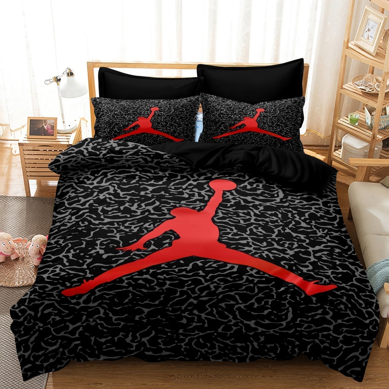 SportDream - Basketball Duvet Cover Bedding Set for Children and Teenagers | Ka-mostore