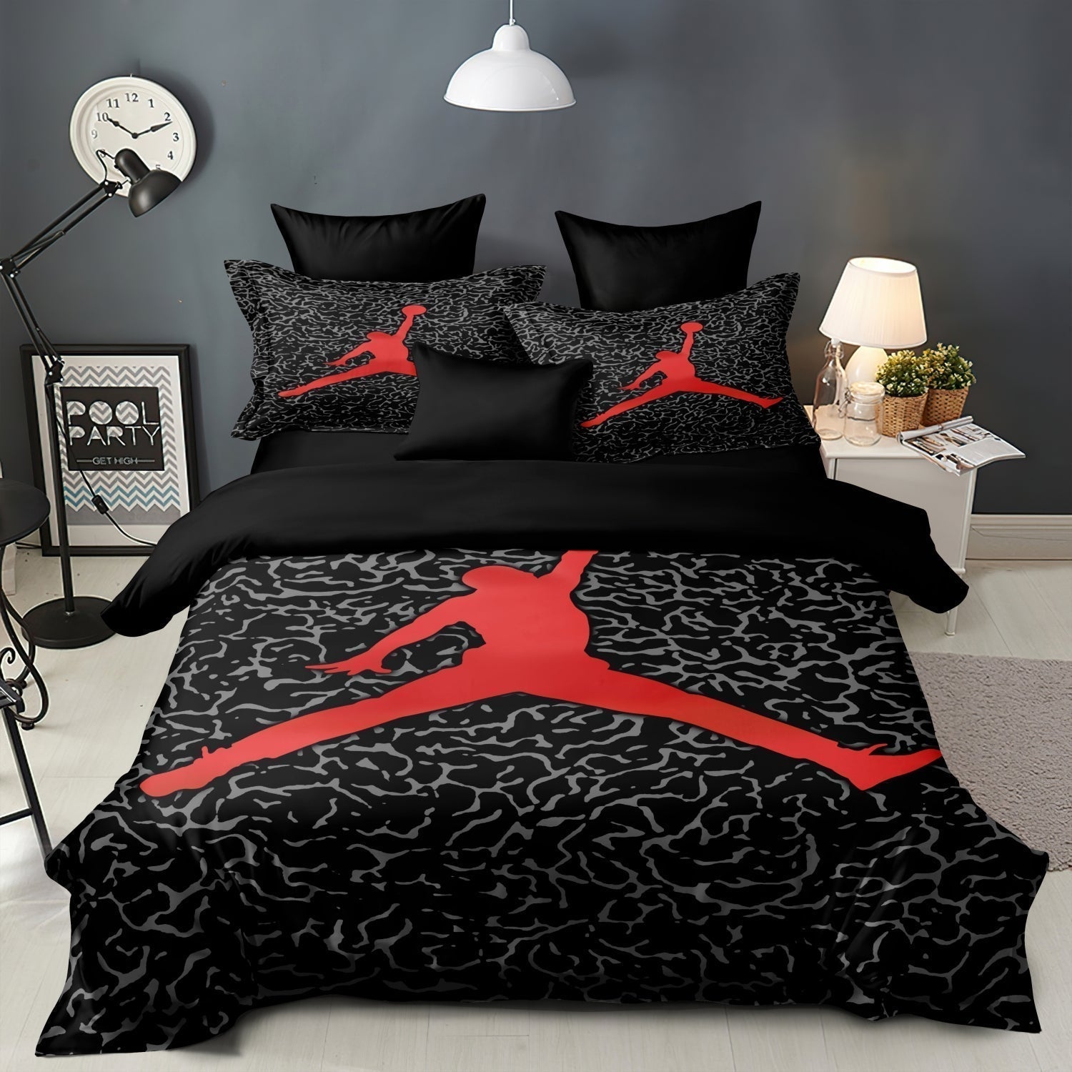 SportDream - Basketball Duvet Cover Bedding Set for Children and Teenagers | Ka-mostore