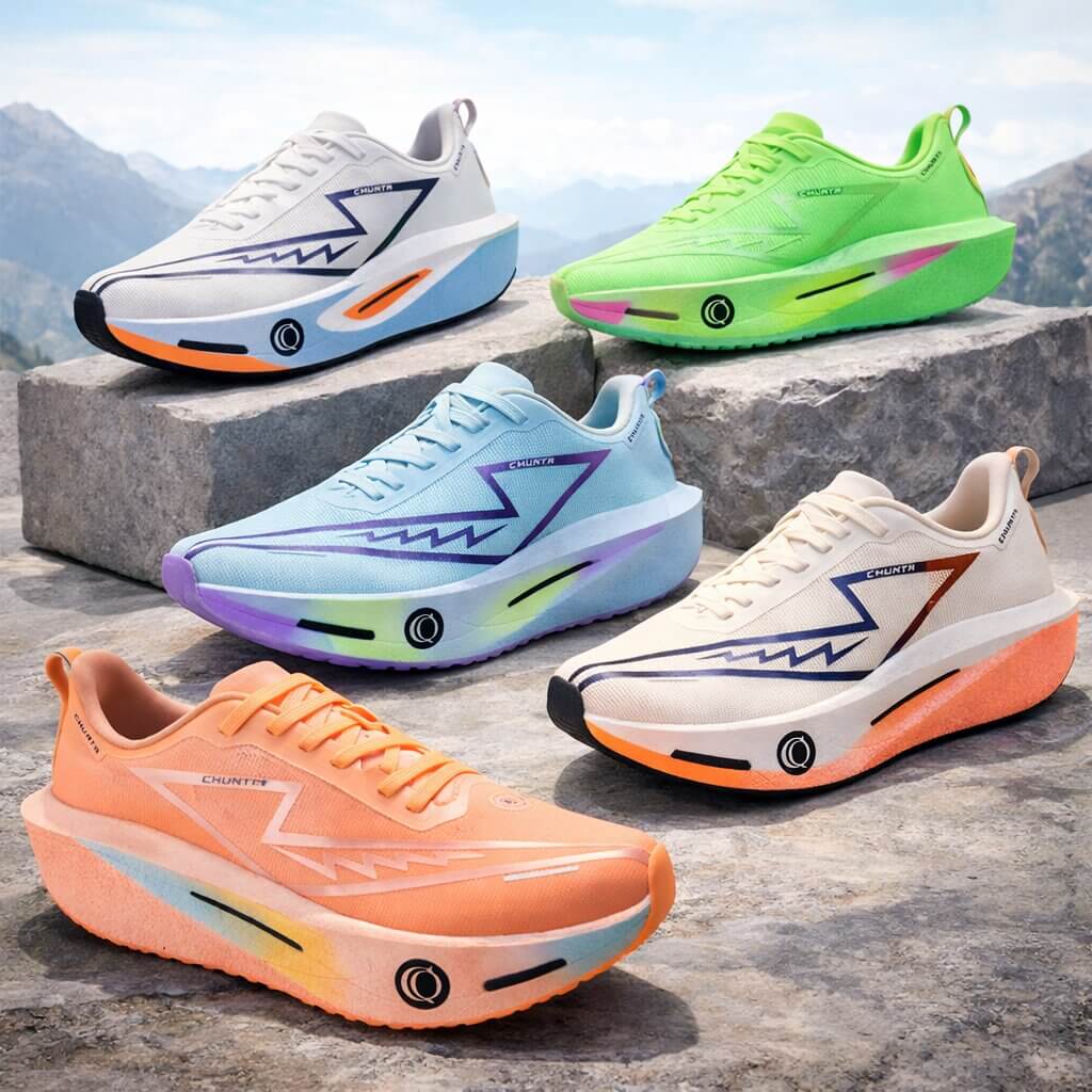 Dynorix Scarpe da corsa da uomo — tomaia traspirante, suola flessibile