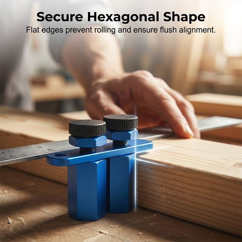 Aluminum Woodworking Marking Square — Precise Angle Measurement Tool