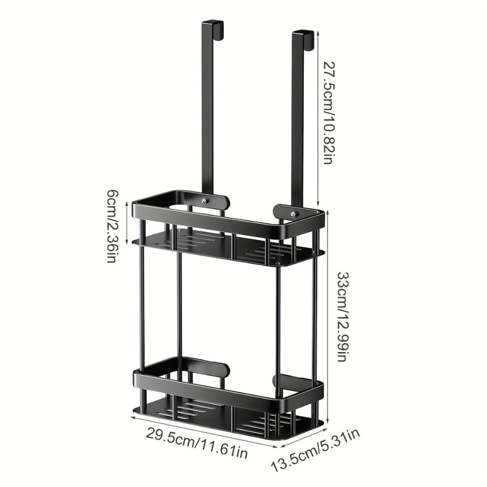 Stainless Steel Bathroom Hanging Caddy Rack | Ka-mostore