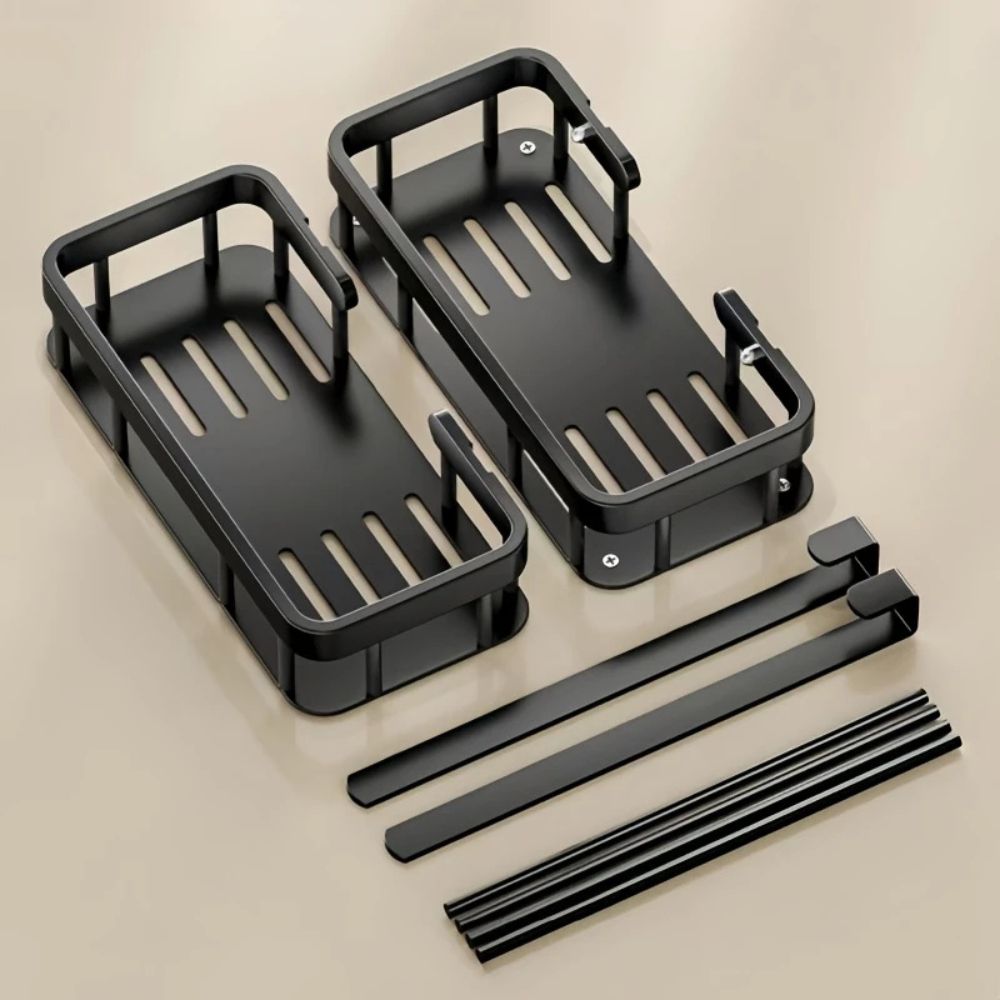Stainless Steel Bathroom Hanging Caddy Rack | Ka-mostore