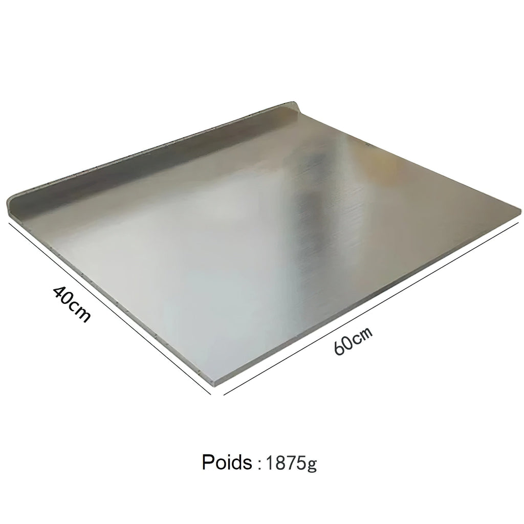 Stainless Steel Cutting Board - Non-Slip with Protective Edge | Ka-mostore