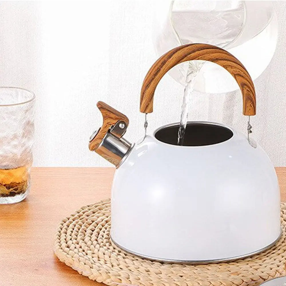 Steel Kettle with Whistle Indicator | Ka-mostore