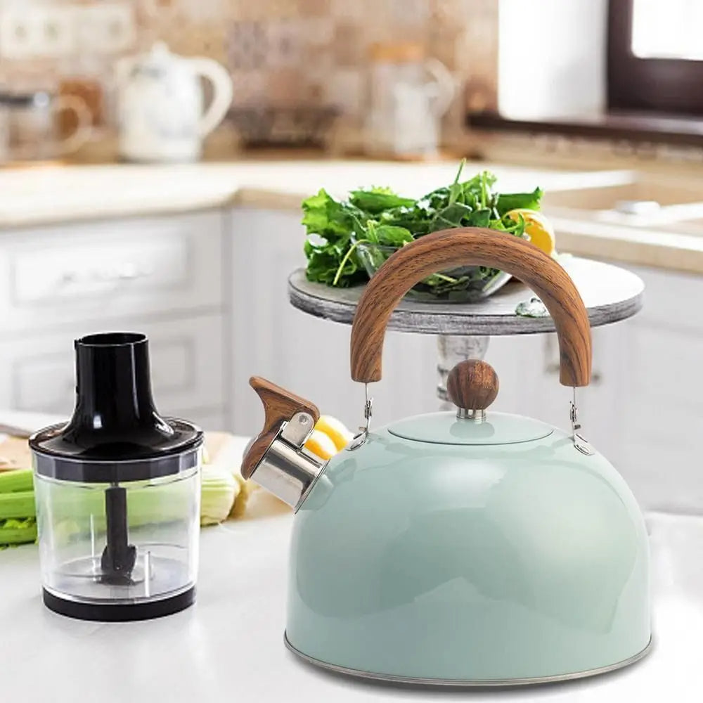 Steel Kettle with Whistle Indicator | Ka-mostore