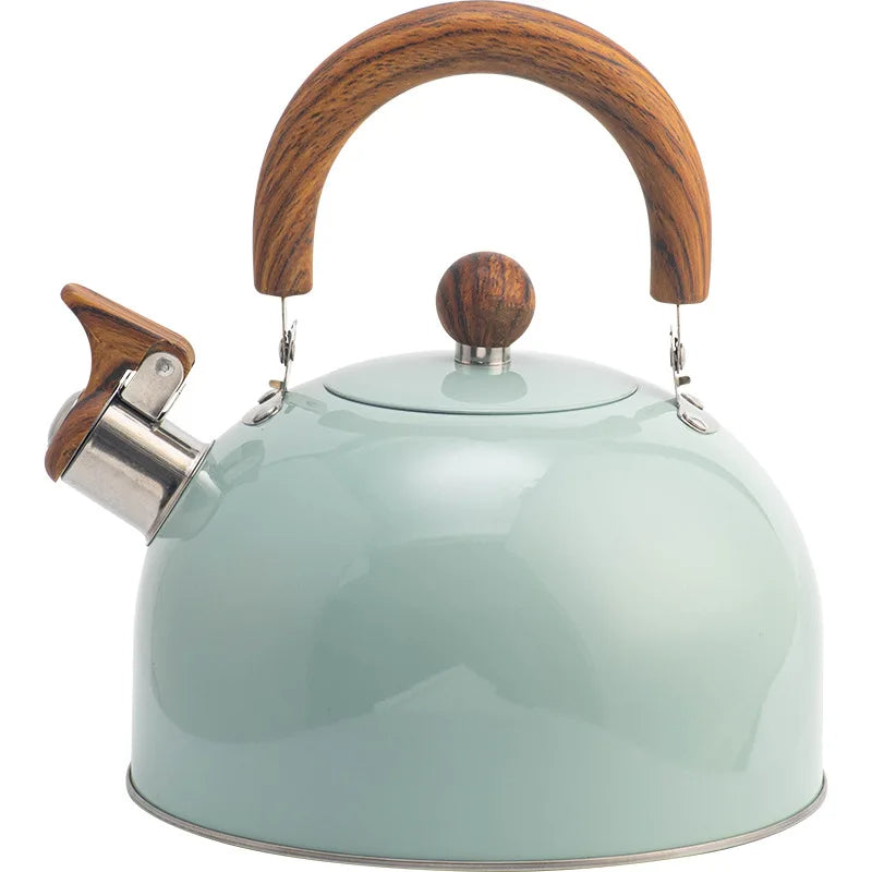 Steel Kettle with Whistle Indicator | Ka-mostore