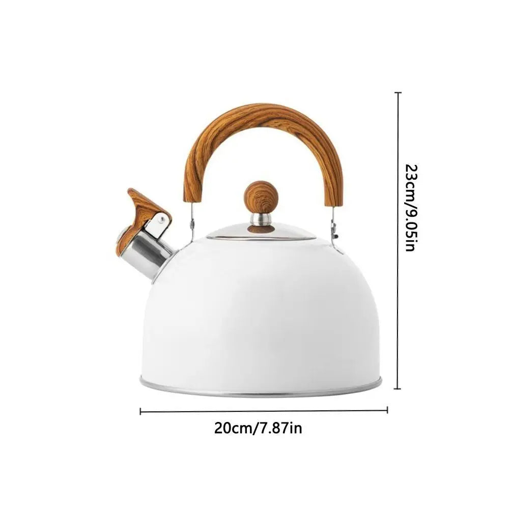 Steel Kettle with Whistle Indicator | Ka-mostore