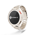 ساعة Samsung Galaxy Watch 6 بسوار فولاذي بلون ستارلايت مقاس 40mm