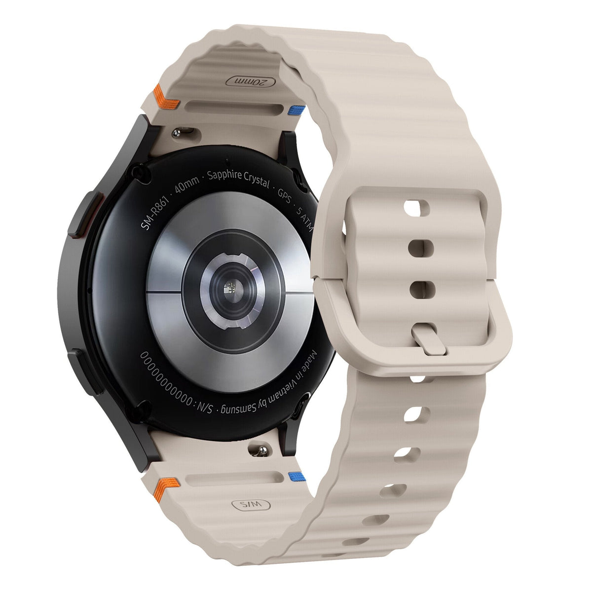 Řemínek Wave 40 mm pro Samsung Galaxy Watch 7 — Starlight