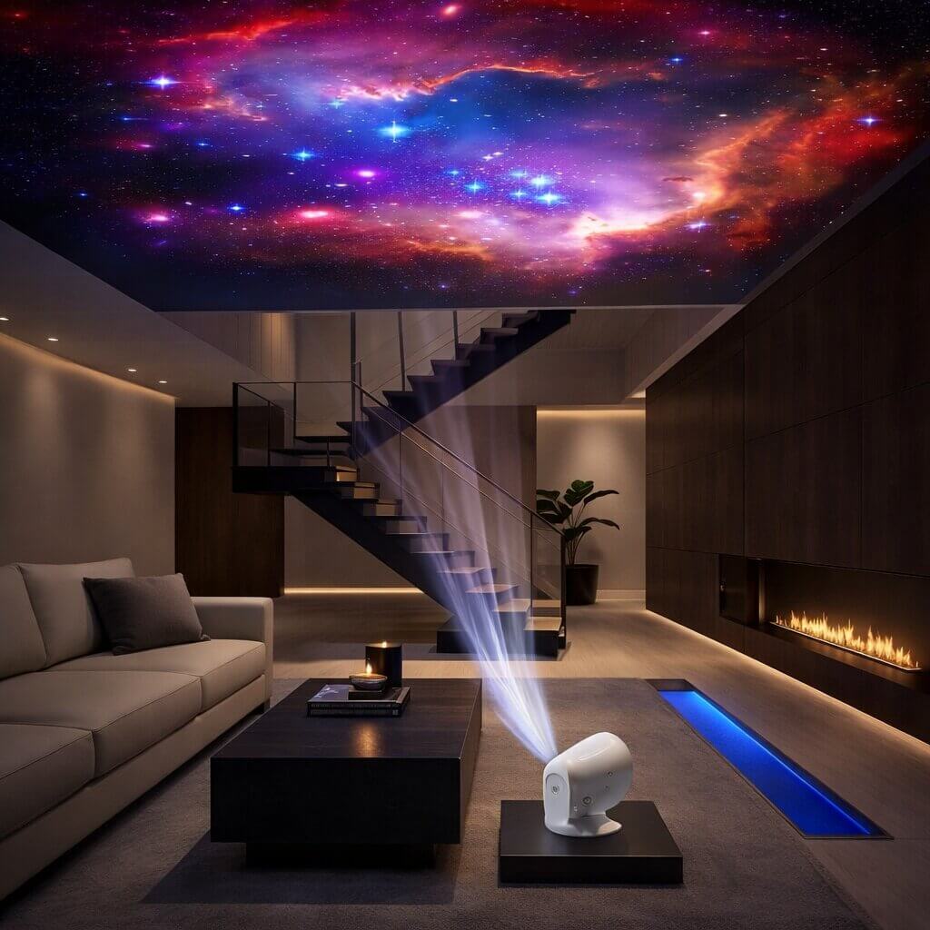 KosmoLicht Starry Sky Projector — 13 HD Universe Projections