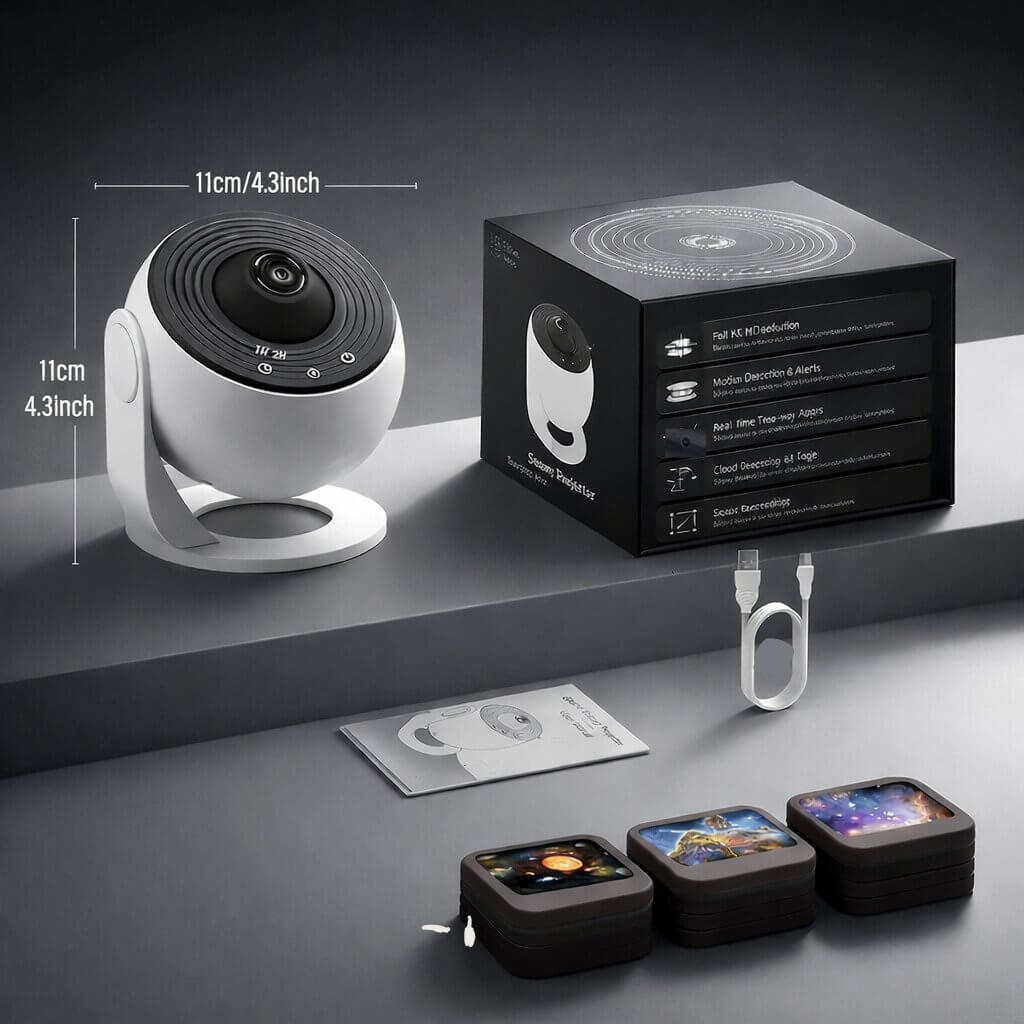 KosmoLicht Starry Sky Projector — 13 HD Universe Projections