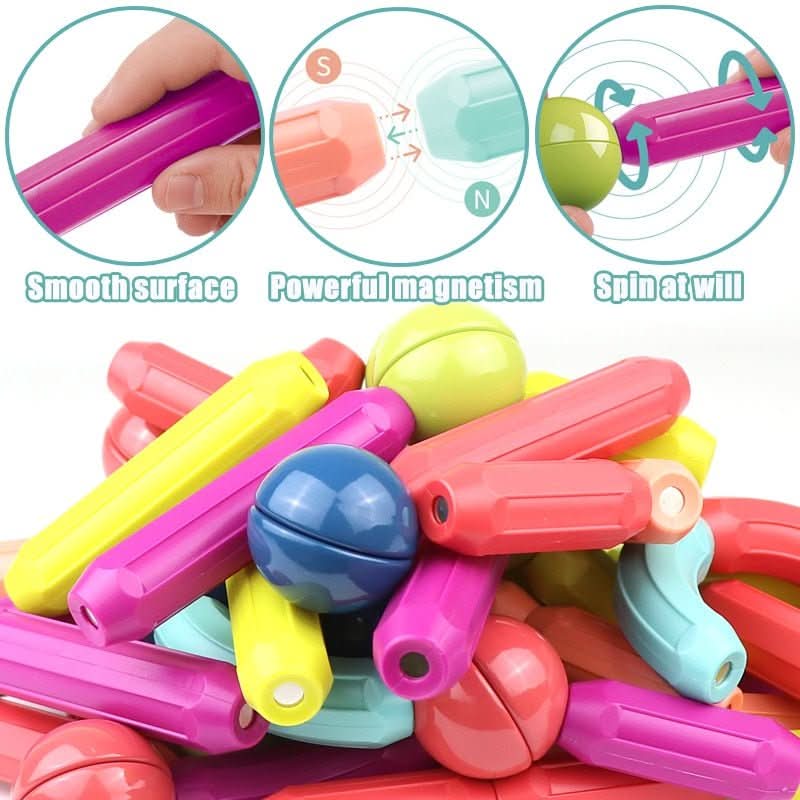 STICKCRAFT – Magnetic Building Rods for Creative Play | Ka-mostore