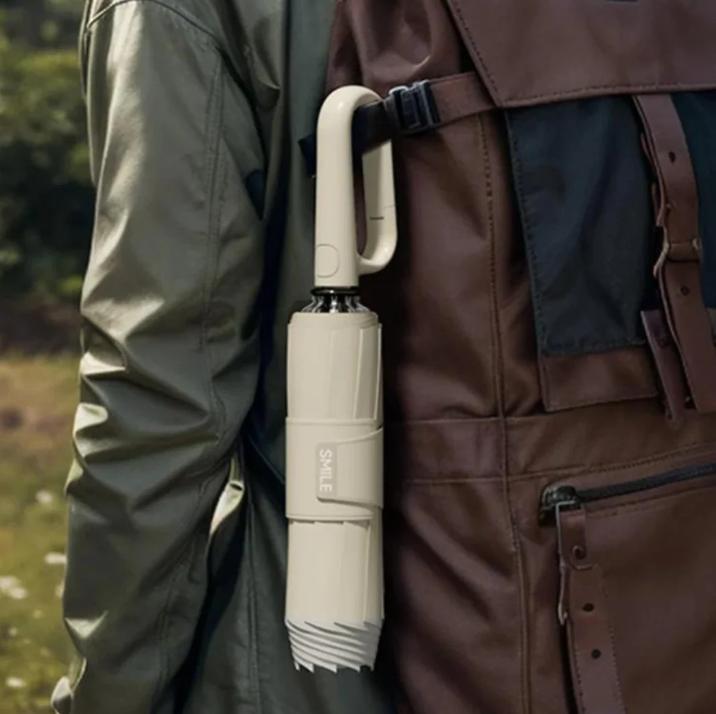 Wind-Resistant Umbrella with Reflective Band | Ka-mostore