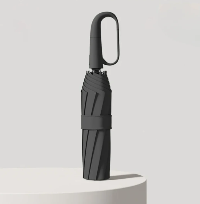 Wind-Resistant Umbrella with Reflective Band | Ka-mostore