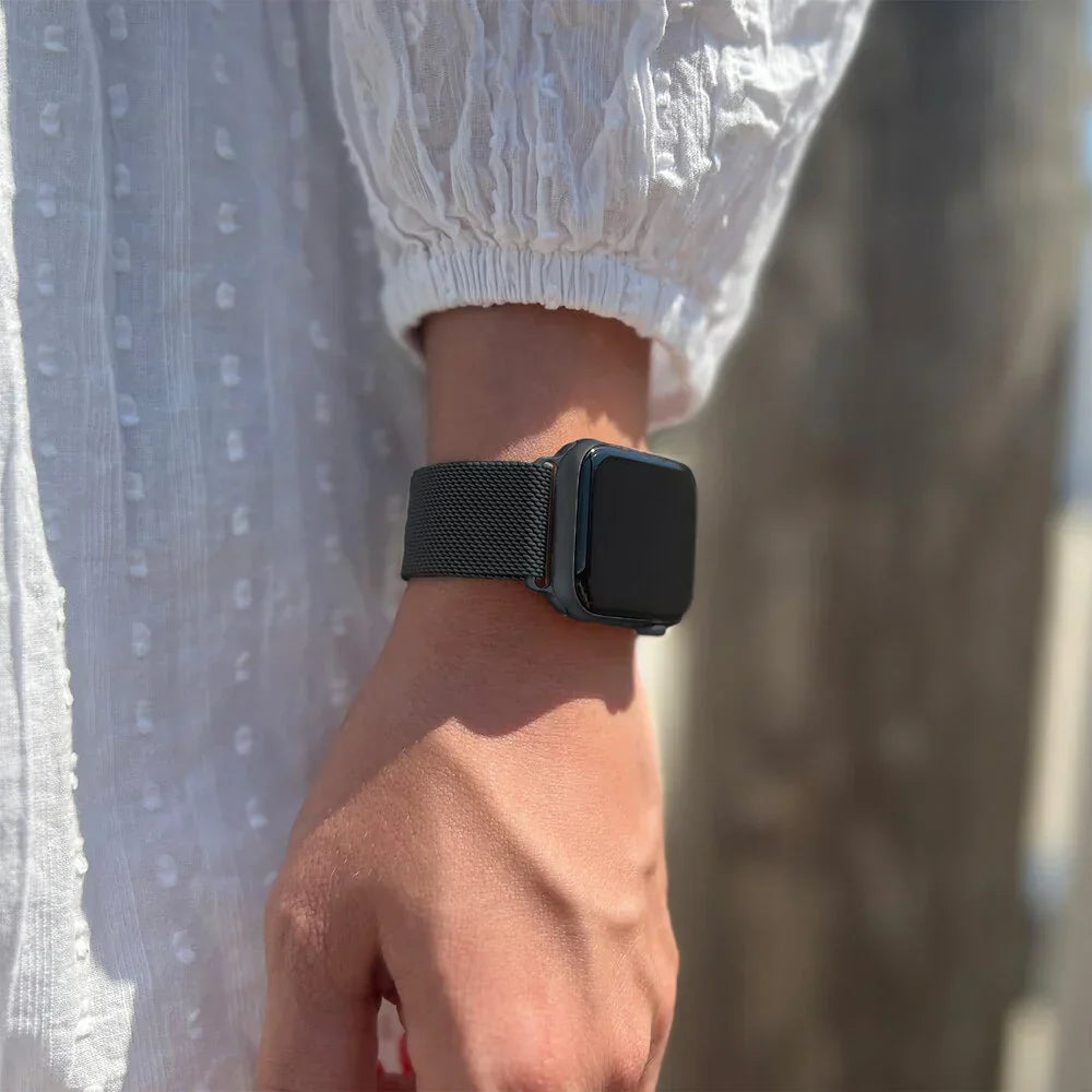 Apple Watch Milanese Strap – Space Grey Edition Wristband