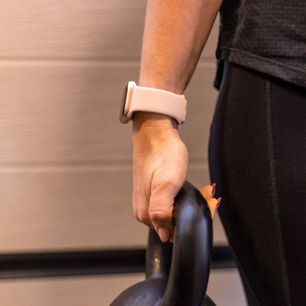 Silikonový řemínek pro Apple Watch — edice Antique Pink
