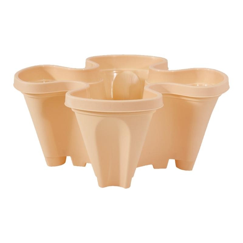 Vertical Stackable Planters - 4 Tier Garden Pots | Ka-mostore