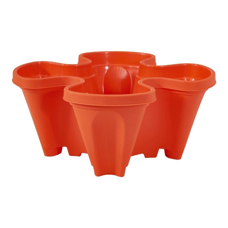 Vertical Stackable Planters - 4 Tier Garden Pots | Ka-mostore