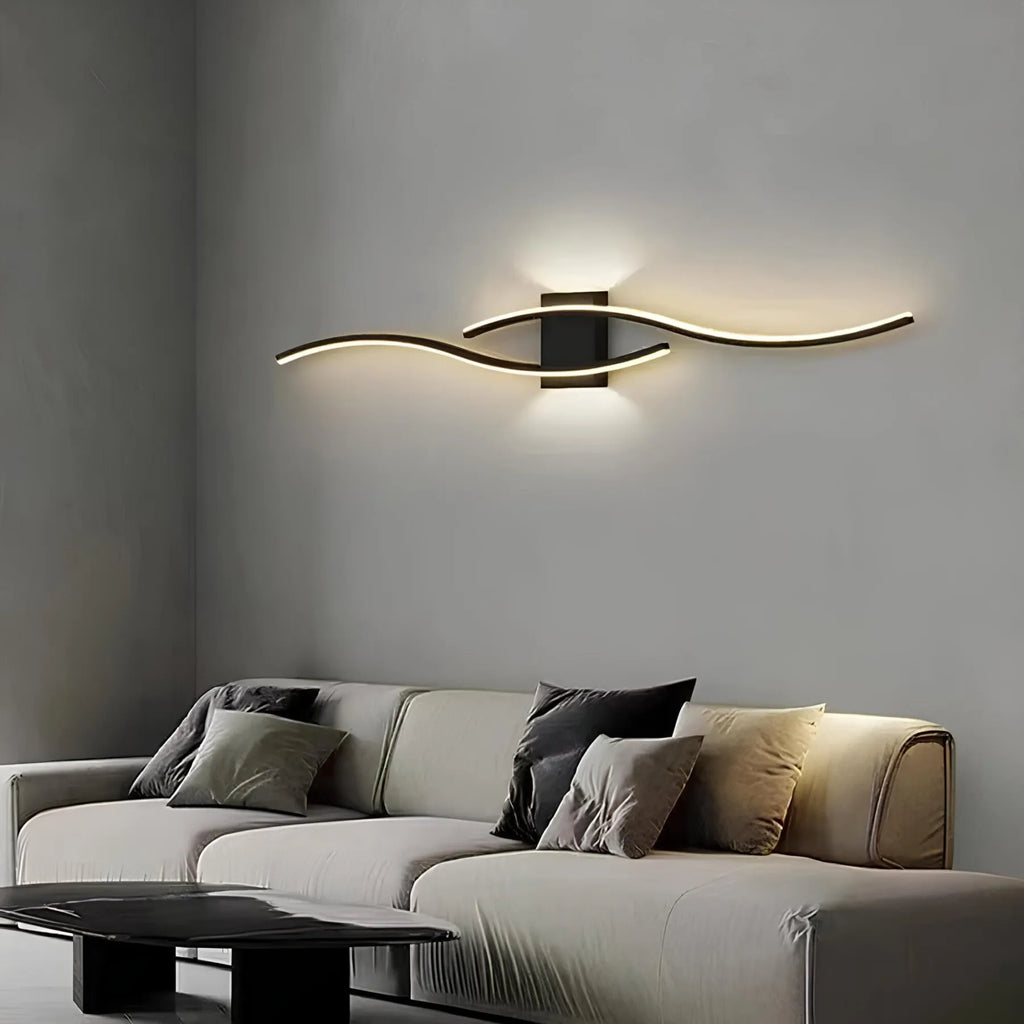 Elegant Linear Wall Light Bar For Contemporary Interiors, Subtle Wall-Mounted Accent Lighting