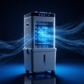 CoolAir Premium 3-in-1 Portable Air Cooler — Cooling, Humidifying & Purifying