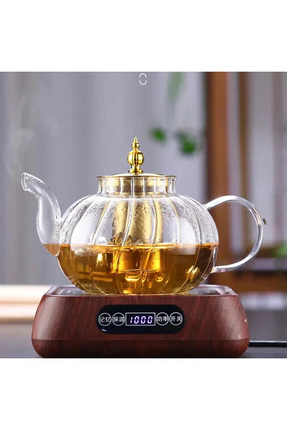 Stylish loose leaf teapot with tea infuser and lid — Elegant brew for tea lovers | Ka-mostore