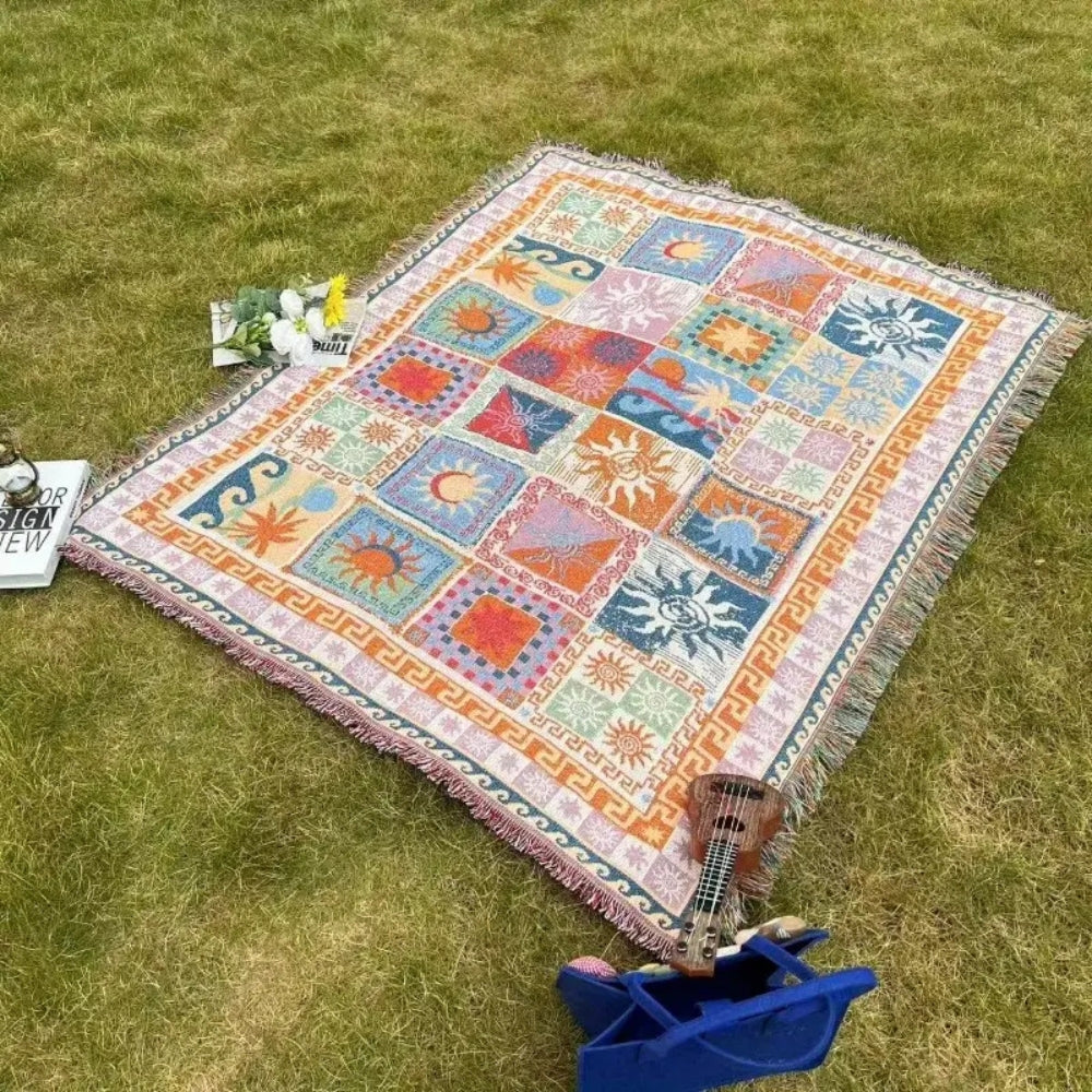 Sun & Soul Outdoor Picnic Blanket | Ka-mostore
