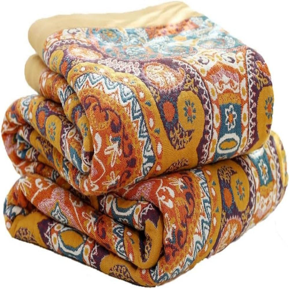 Sunrise Boho Reversible Blanket | Ka-mostore