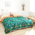 Sunset Forest Cotton Blanket | Ka-mostore