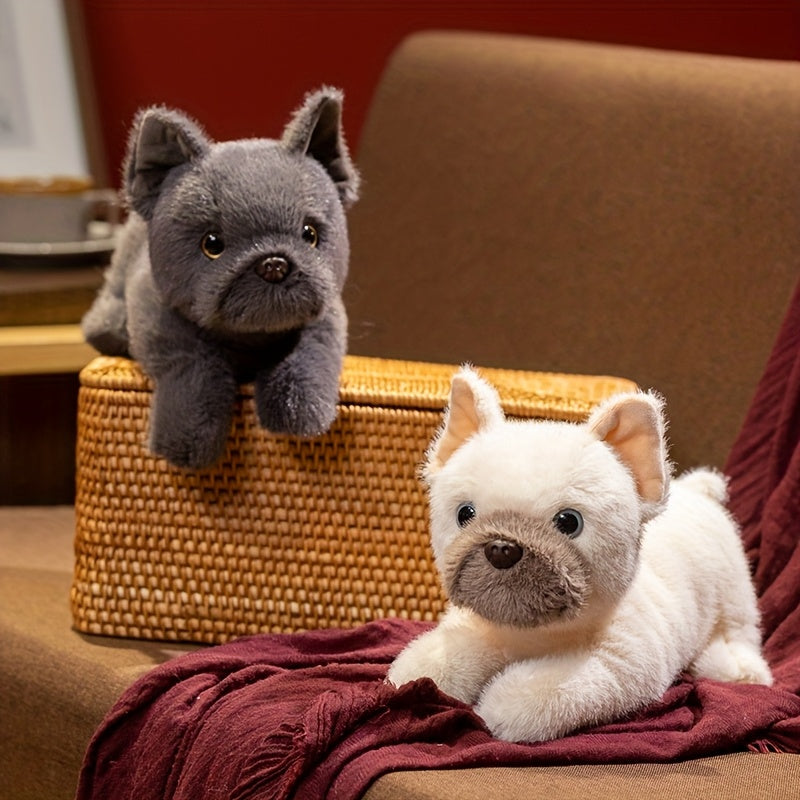 KuschelBulli ブルドッグのぬいぐるみ — 柔らかく、抱き心地のよいお友だち