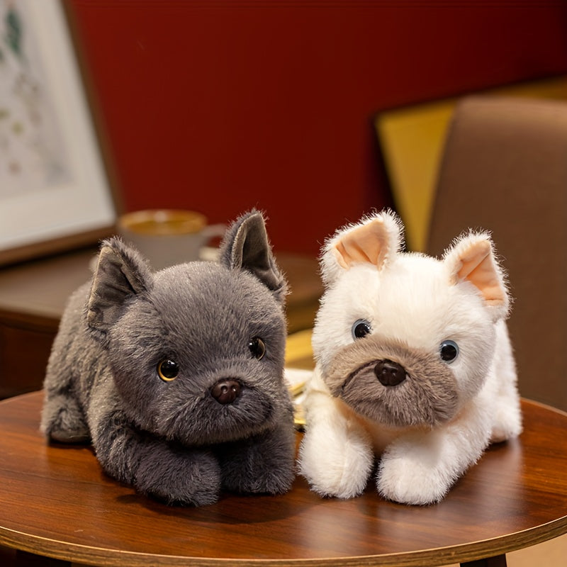 KuschelBulli ブルドッグのぬいぐるみ — 柔らかく、抱き心地のよいお友だち