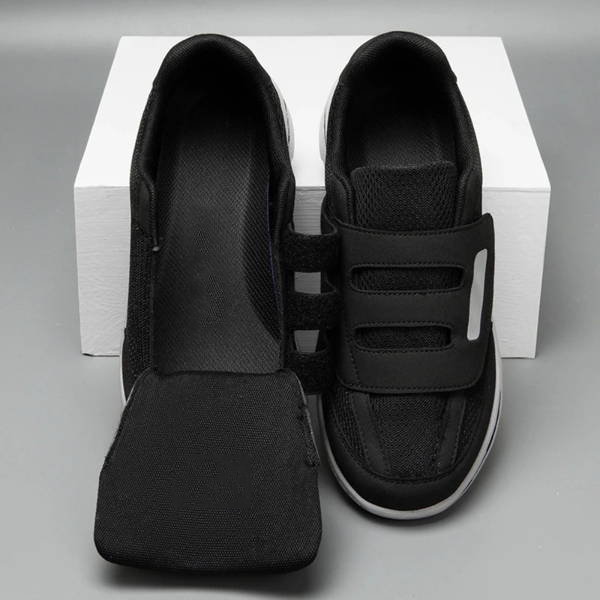 Adjustable Velcro Shoes Extra Wide Breathable Comfort For Swollen Feet