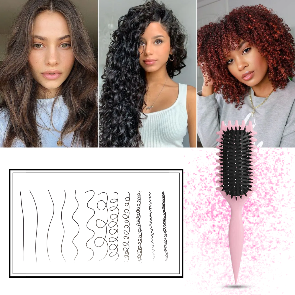 Tangle-Free Curl Defining Brush | Ka-mostore