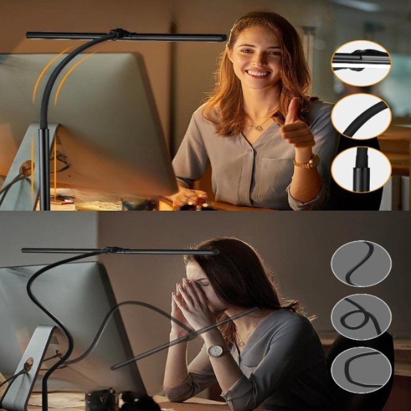 TASKBRIGHT – Flexible gooseneck LED desk lamp for office & home | Ka-mostore