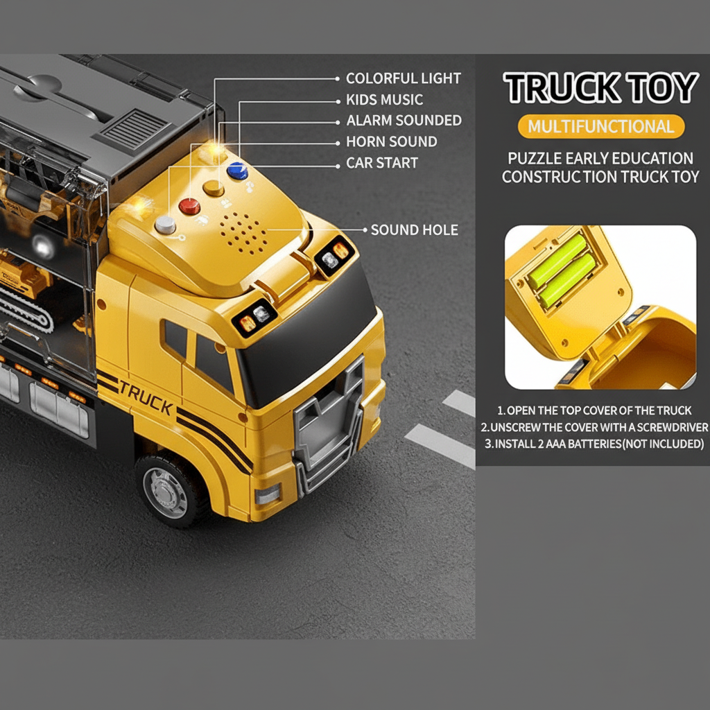 TECHTINKER Builder Set – Construction Toy for Explorers from 3 Years Old | Ka-mostore